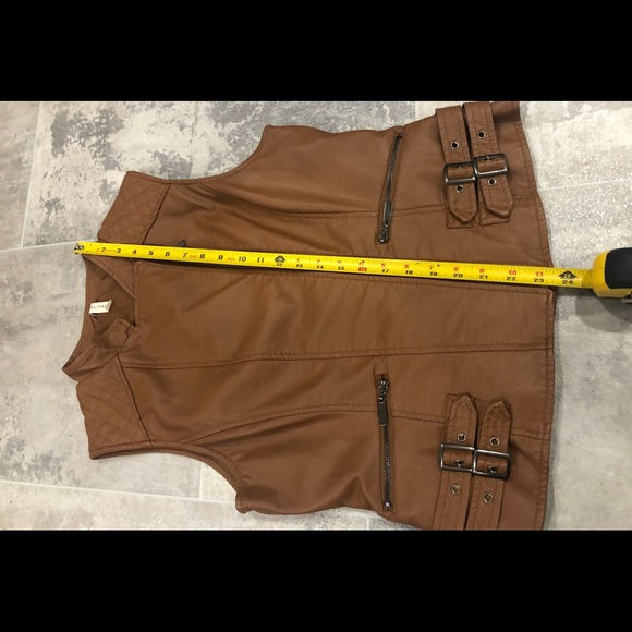 🎉HP🎉💥My Beloved🔥Juniors Moto Vest💥Measurements in Photos💥 - Picture 9 of 15